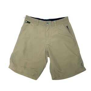 Howler Brothers‎ Men's Ripstop Tan Shorts 9" Inseam Shorts in Tan Size 31